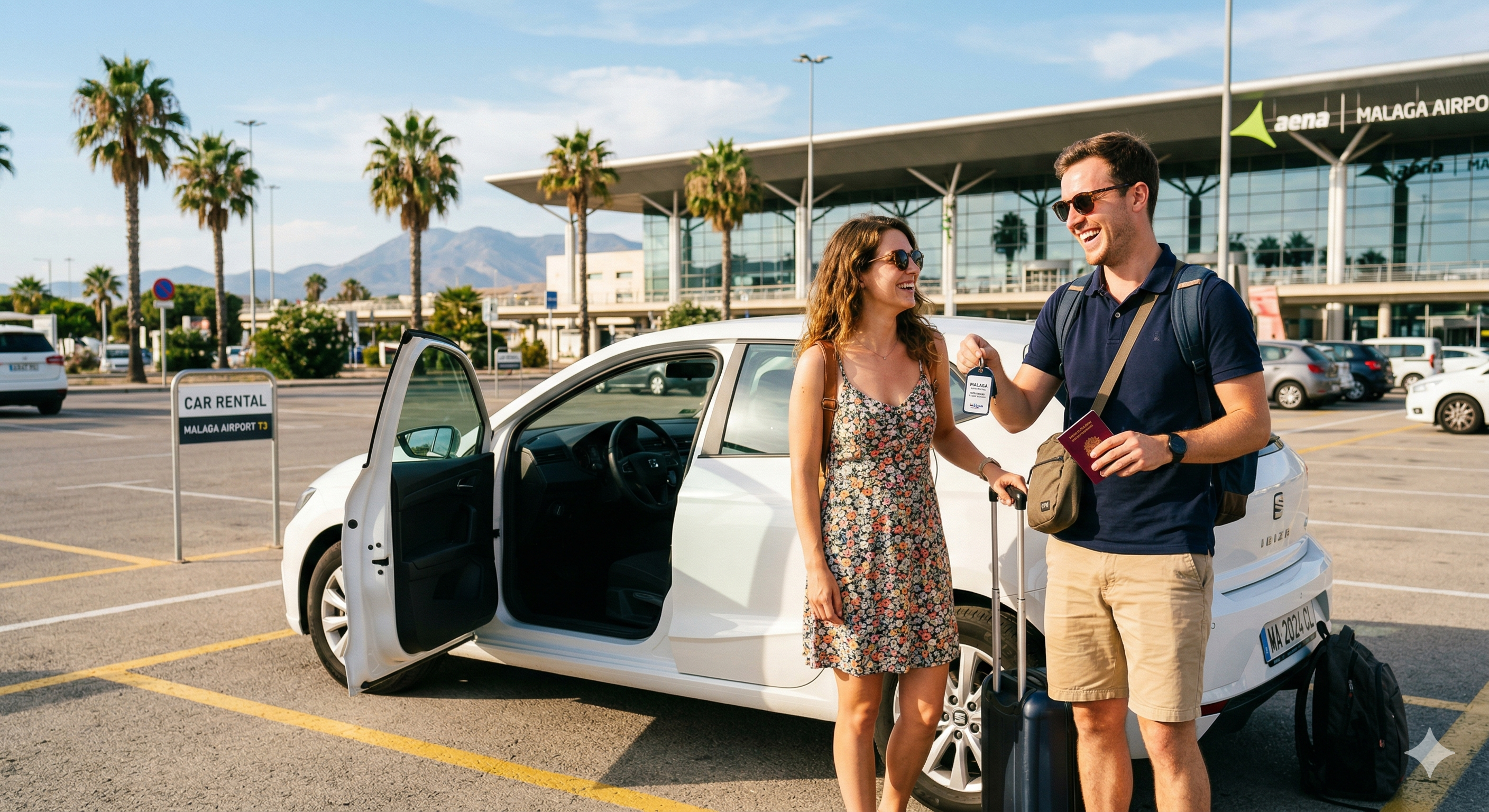 Wynajem auta na lotnisku Malaga - Car4Rent