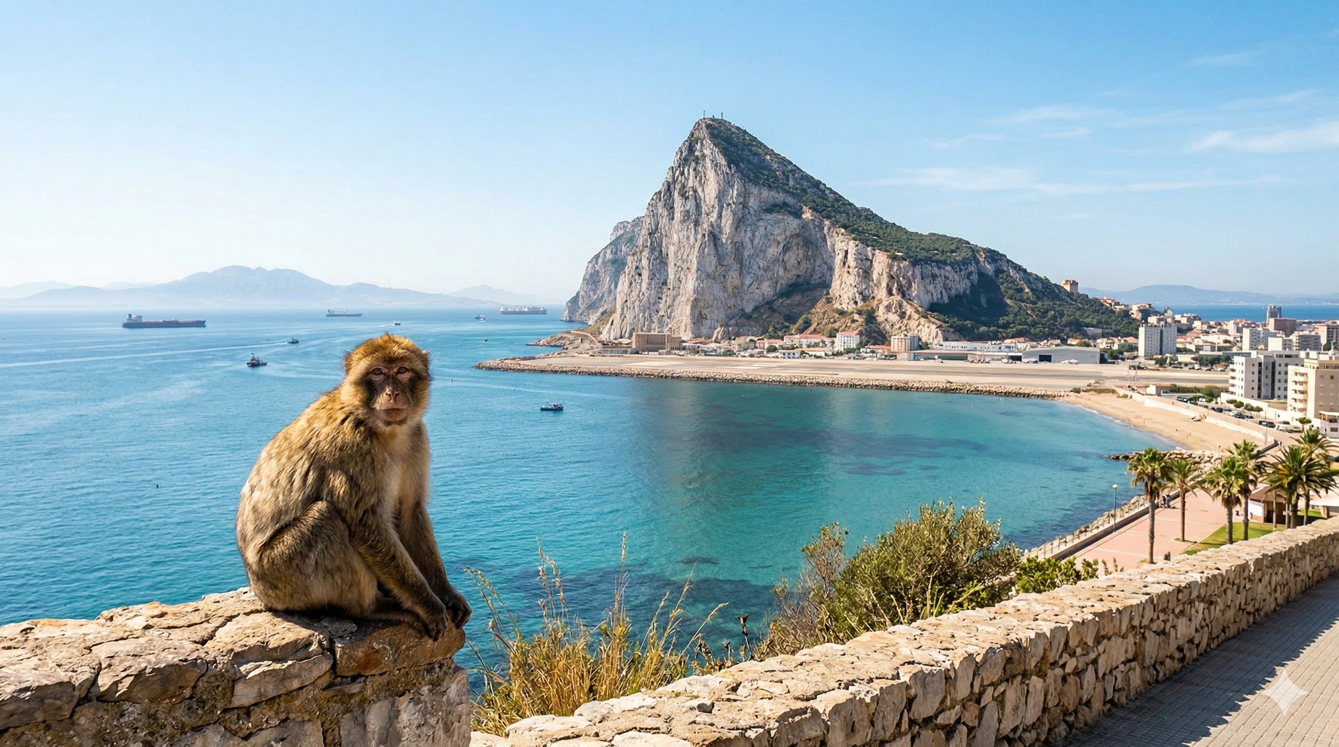 Gibraltar - Skała Gibraltarska